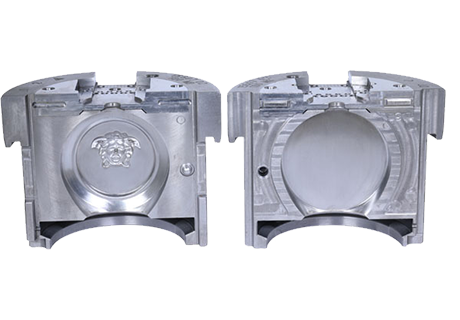 Moulds for glass cosmetic bottles